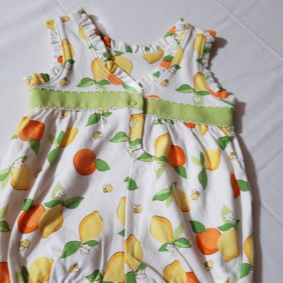 Gymboree Lemon Bumblebee 3-6 Month NWT Romper & socks. - Picture 2 of 5